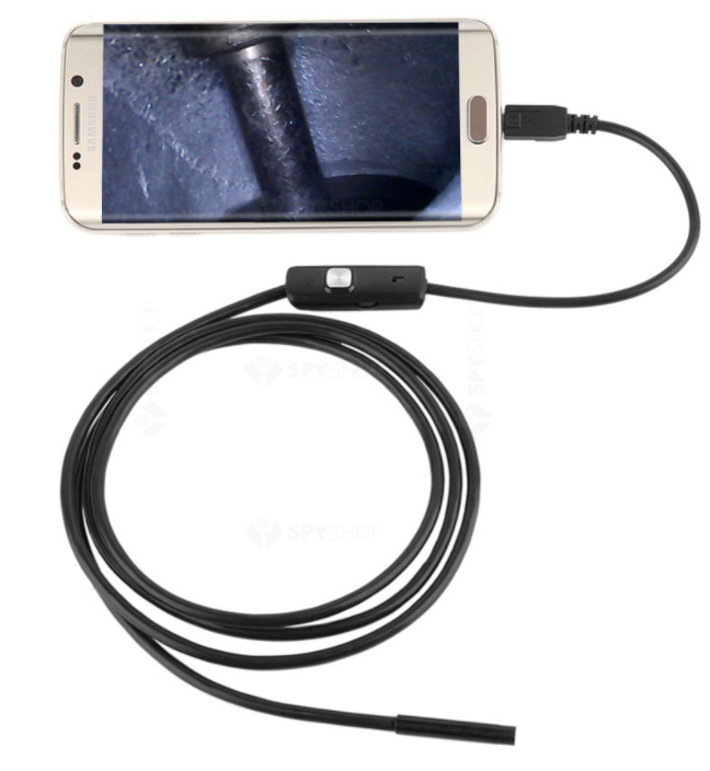 Endoscop Camera Android Metri Waterproof Universala Slim Pentru